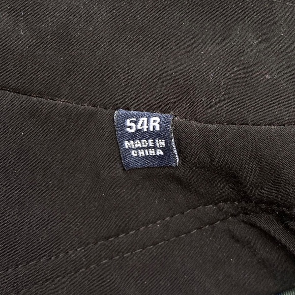 Ralph Lauren Posner Raincoat Black‎ Single Breasted 54 Reg - Picture 9 of 11